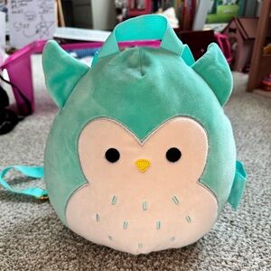 Squishmallows owl backpack/purse